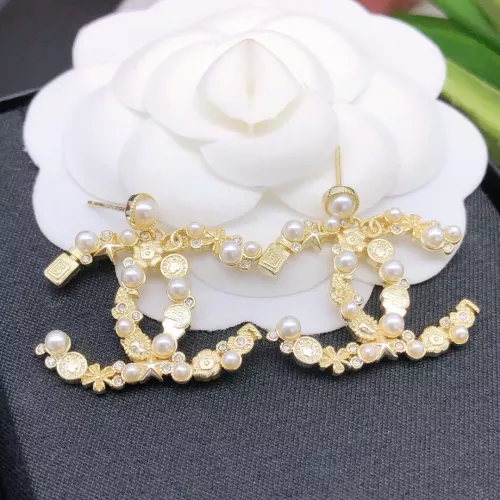 Replica Chanel Earrings For Women #1288635 $29.00 USD for Wholesale