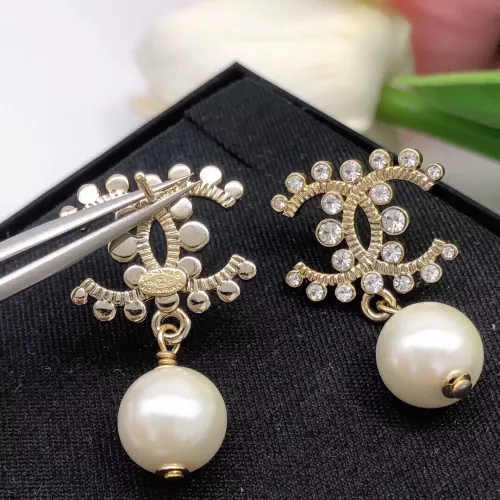 Replica Chanel Earrings For Women #1288717 $27.00 USD for Wholesale