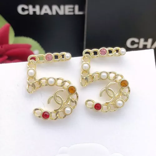 Replica Chanel Earrings For Women #1288719 $27.00 USD for Wholesale