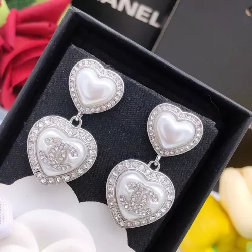 Replica Chanel Earrings For Women #1288741 $32.00 USD for Wholesale