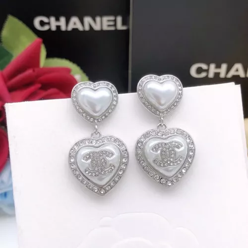 Replica Chanel Earrings For Women #1288741 $32.00 USD for Wholesale