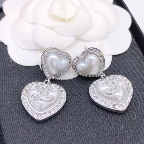 Replica Chanel Earrings For Women #1288741 $32.00 USD for Wholesale