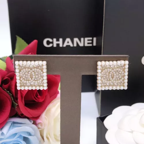 Replica Chanel Earrings For Women #1288747 $25.00 USD for Wholesale