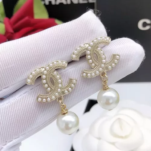 Replica Chanel Earrings For Women #1288752 $29.00 USD for Wholesale