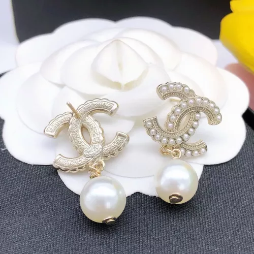 Replica Chanel Earrings For Women #1288752 $29.00 USD for Wholesale