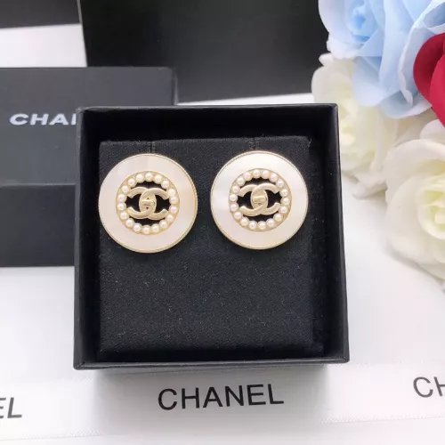 Replica Chanel Earrings For Women #1288755 $29.00 USD for Wholesale