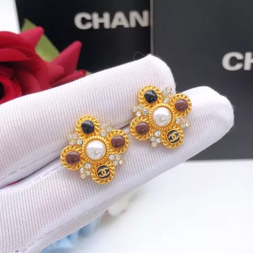 Replica Chanel Earrings For Women #1288756 $29.00 USD for Wholesale