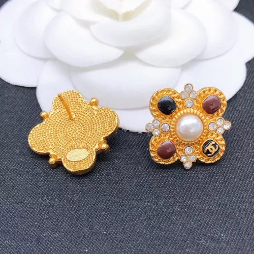 Replica Chanel Earrings For Women #1288756 $29.00 USD for Wholesale