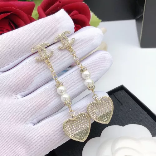 Replica Chanel Earrings For Women #1288758 $32.00 USD for Wholesale