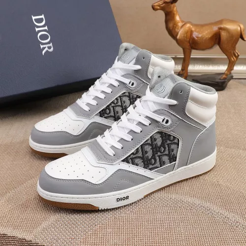 Christian Dior High Top Shoes For Men #1289125 $80.00 USD, Wholesale Replica Christian Dior High Top Shoes