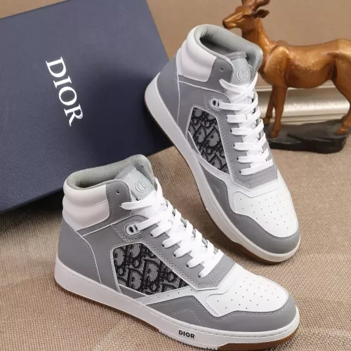 Replica Christian Dior High Top Shoes For Men #1289125 $80.00 USD for Wholesale