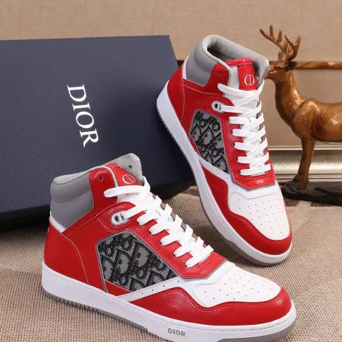 Replica Christian Dior High Top Shoes For Men #1289155 $80.00 USD for Wholesale