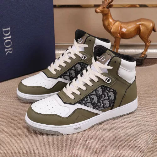 Christian Dior High Top Shoes For Men #1289156 $80.00 USD, Wholesale Replica Christian Dior High Top Shoes