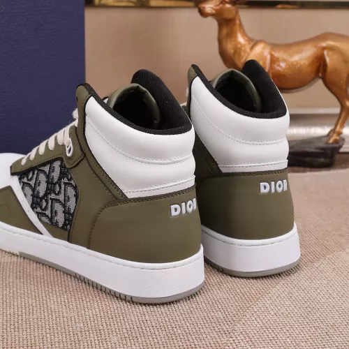 Replica Christian Dior High Top Shoes For Men #1289156 $80.00 USD for Wholesale