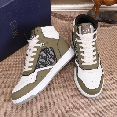 Replica Christian Dior High Top Shoes For Men #1289156 $80.00 USD for Wholesale