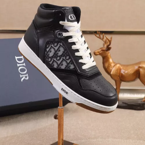 Replica Christian Dior High Top Shoes For Men #1289161 $80.00 USD for Wholesale