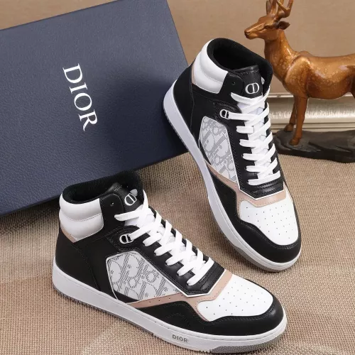 Replica Christian Dior High Top Shoes For Men #1289167 $80.00 USD for Wholesale