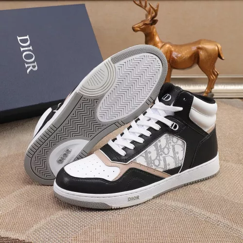 Replica Christian Dior High Top Shoes For Men #1289167 $80.00 USD for Wholesale