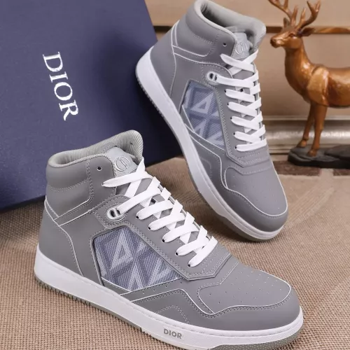 Replica Christian Dior High Top Shoes For Men #1289170 $80.00 USD for Wholesale