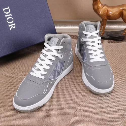 Replica Christian Dior High Top Shoes For Men #1289170 $80.00 USD for Wholesale