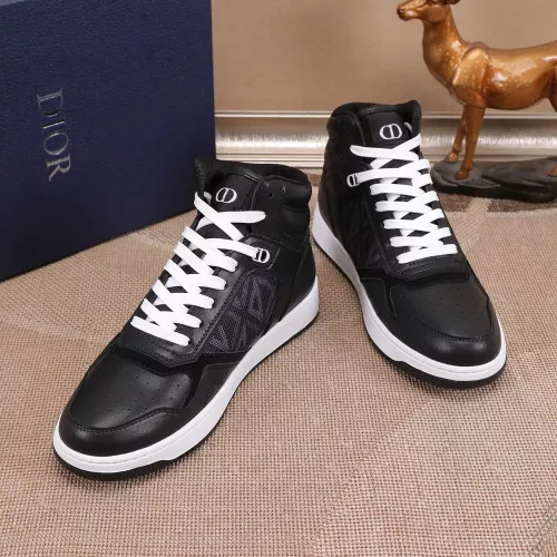 Replica Christian Dior High Top Shoes For Men #1289171 $80.00 USD for Wholesale