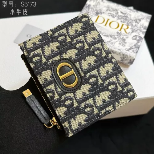 Replica Christian Dior Wallets For Women #1289172 $40.00 USD for Wholesale