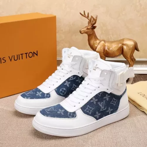 Louis Vuitton High Tops Shoes For Men #1289176 $76.00 USD, Wholesale Replica Louis Vuitton High Tops Shoes