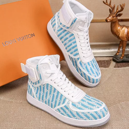 Replica Louis Vuitton High Tops Shoes For Men #1289178 $76.00 USD for Wholesale