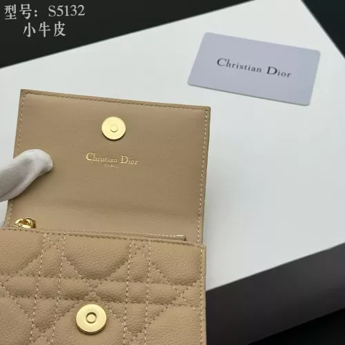 Replica Christian Dior Wallets For Women #1289181 $40.00 USD for Wholesale