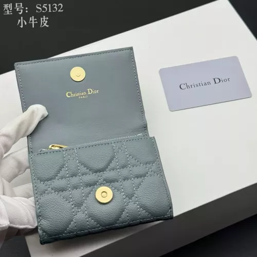 Replica Christian Dior Wallets For Women #1289185 $40.00 USD for Wholesale