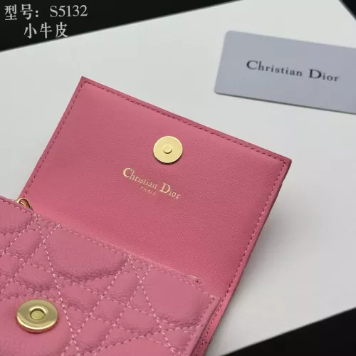 Replica Christian Dior Wallets For Women #1289187 $40.00 USD for Wholesale