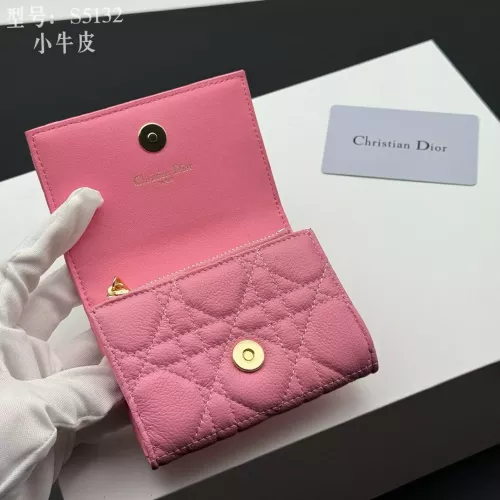 Replica Christian Dior Wallets For Women #1289187 $40.00 USD for Wholesale