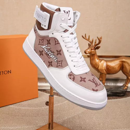 Replica Louis Vuitton High Tops Shoes For Men #1289190 $80.00 USD for Wholesale