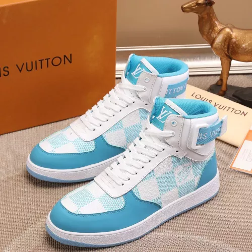 Louis Vuitton High Tops Shoes For Men #1289195 $80.00 USD, Wholesale Replica Louis Vuitton High Tops Shoes