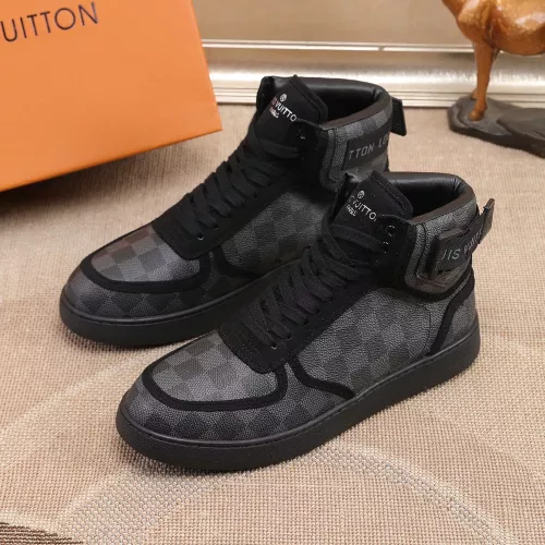 Louis Vuitton High Tops Shoes For Men #1289200 $76.00 USD, Wholesale Replica Louis Vuitton High Tops Shoes