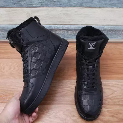 Louis Vuitton High Tops Shoes For Men #1289219 $118.00 USD, Wholesale Replica Louis Vuitton High Tops Shoes