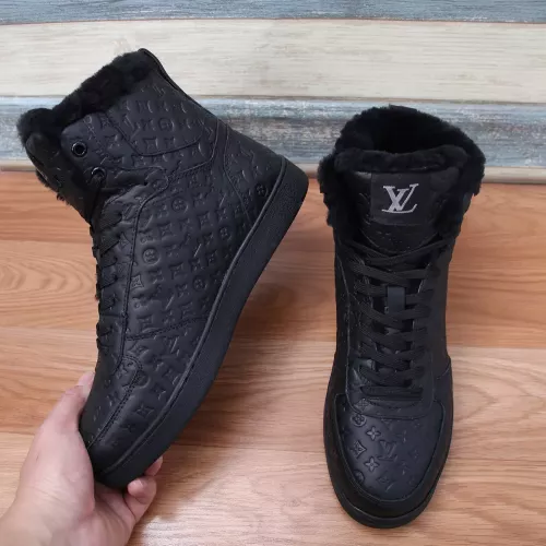 Louis Vuitton High Tops Shoes For Men #1289221 $118.00 USD, Wholesale Replica Louis Vuitton High Tops Shoes