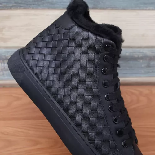 Replica Bottega Veneta BV High Tops Shoes For Men #1289223 $122.00 USD for Wholesale