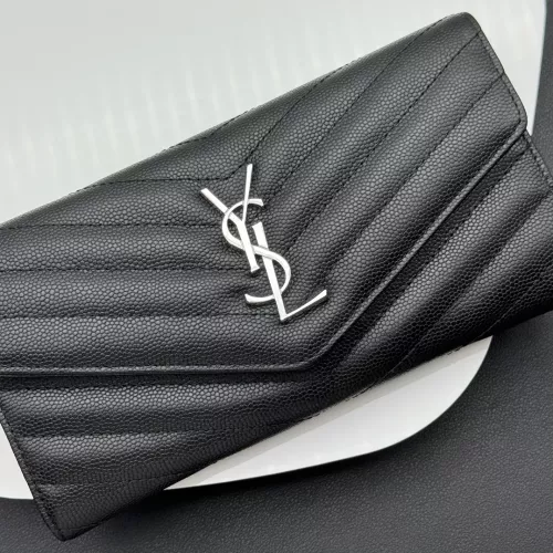 Replica Yves Saint Laurent YSL Wallets #1289248 $42.00 USD for Wholesale