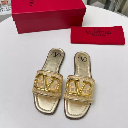 Replica Valentino Slippers For Women #1289273 $82.00 USD for Wholesale