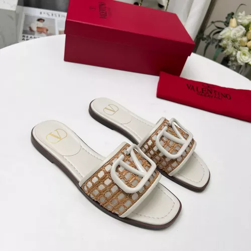 Replica Valentino Slippers For Women #1289274 $82.00 USD for Wholesale