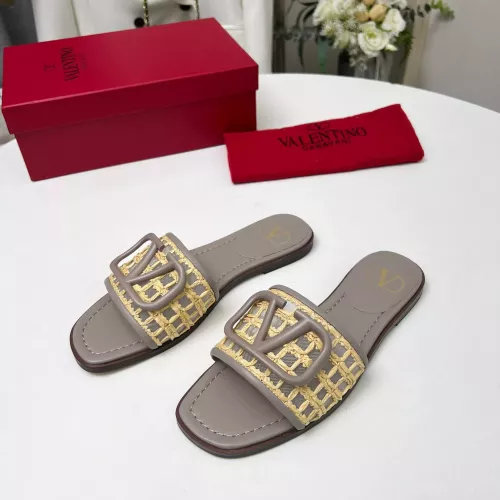 Valentino Slippers For Women #1289275 $82.00 USD, Wholesale Replica Valentino Slippers