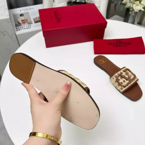 Replica Valentino Slippers For Women #1289276 $82.00 USD for Wholesale