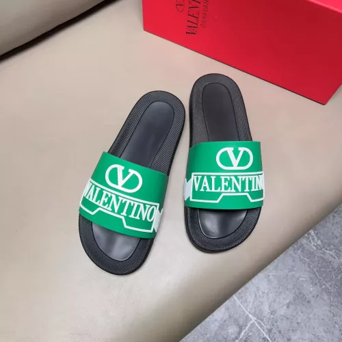 Replica Valentino Slippers For Men #1289298 $45.00 USD for Wholesale