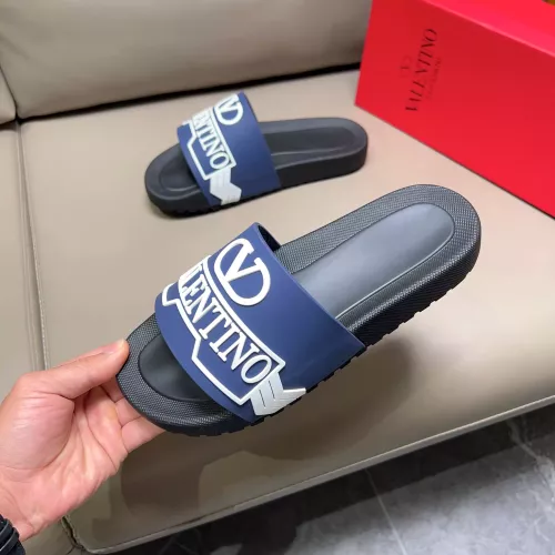 Replica Valentino Slippers For Men #1289300 $45.00 USD for Wholesale