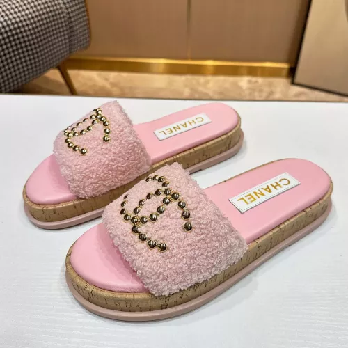 Chanel Slippers For Women #1289322 $85.00 USD, Wholesale Replica Chanel Slippers