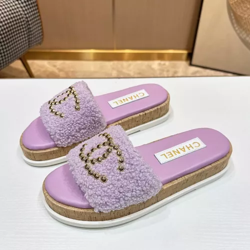 Chanel Slippers For Women #1289323 $85.00 USD, Wholesale Replica Chanel Slippers