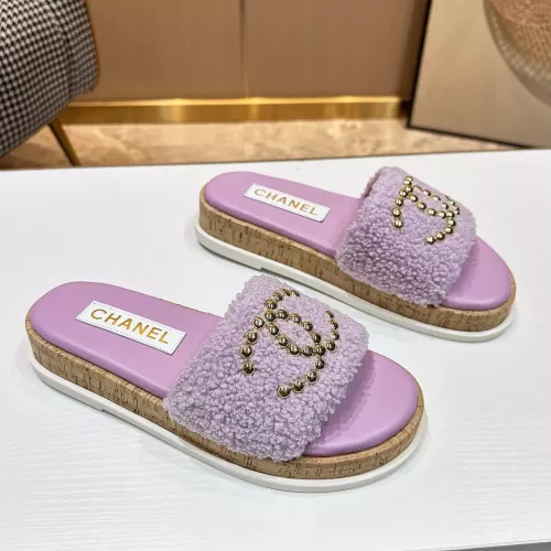 Replica Chanel Slippers For Women #1289323 $85.00 USD for Wholesale