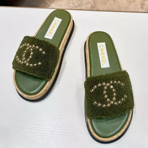 Replica Chanel Slippers For Women #1289328 $85.00 USD for Wholesale