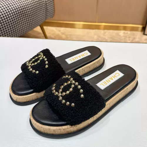 Chanel Slippers For Women #1289329 $85.00 USD, Wholesale Replica Chanel Slippers